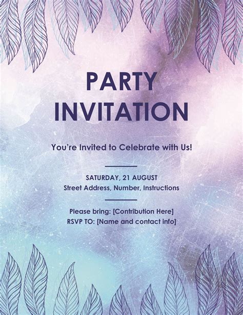flyer templates editable and free.